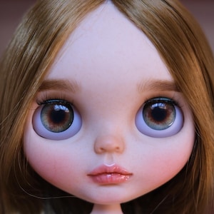 14mm Glass Eyechips for Blythe Dolls | Thin Transparent Handmade Doll Eyes | Easy to Install Custom Eye Chips