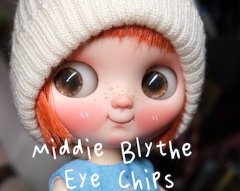 10mm Glass Eye Chips for Middie Blythe Dolls | 8mm Available on Request