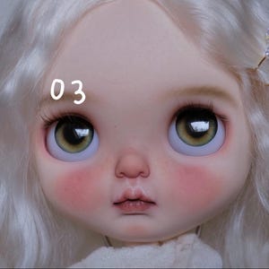 Blythe doll glass eye chips 03
