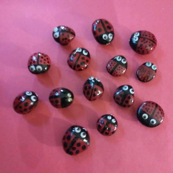 Lady Bug Refrigerator Magnets These Adorable Magnets make Awesome Hostess Gifts