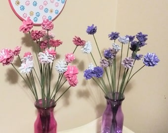 Tiny Pine Cone Flower BOUQUETS Table Decoration Gorgeous Bouquet made to last