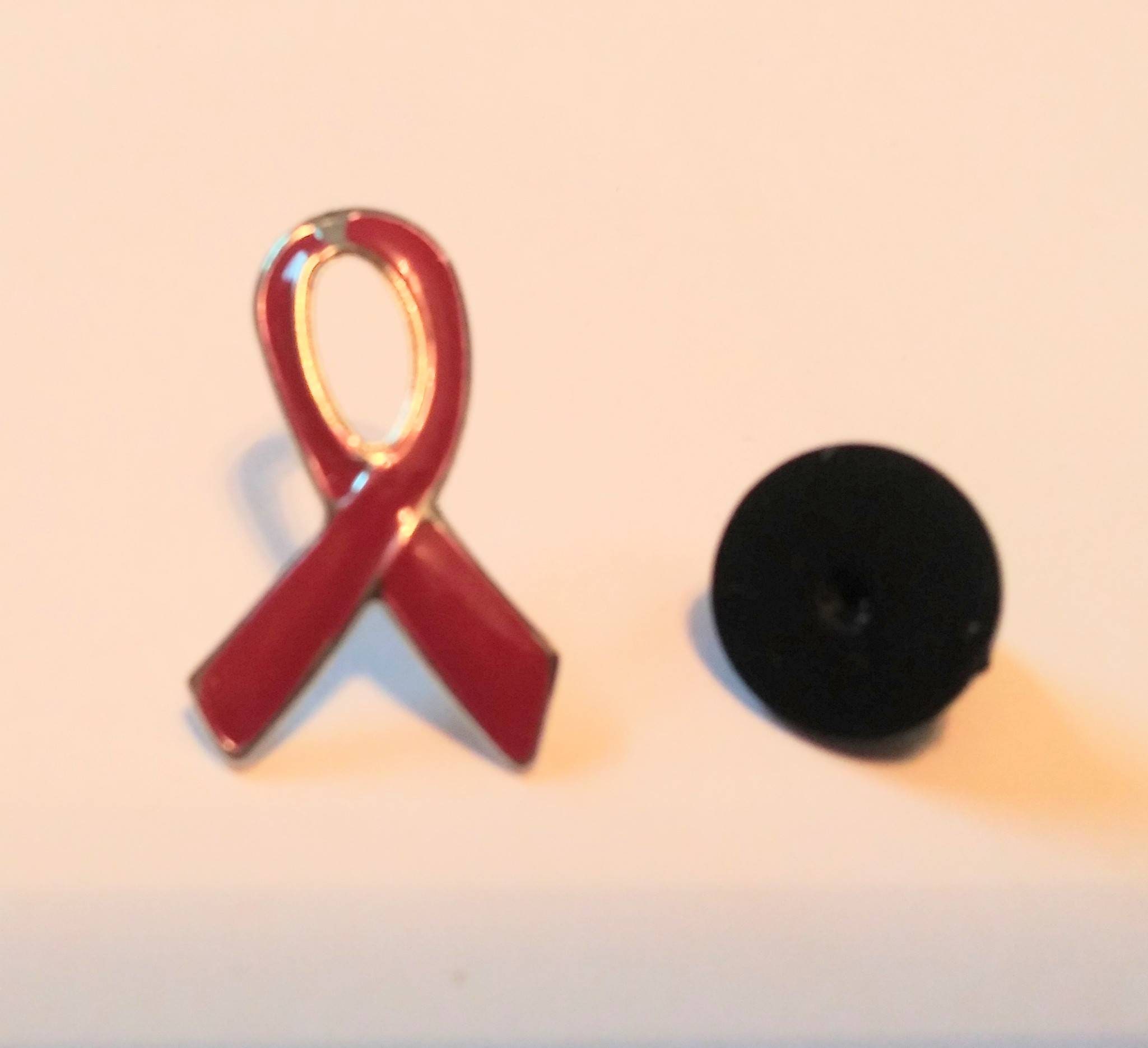 Burgundy Cancer Awareness Ribbon Lapel Pin Multiple Melanoma | Etsy