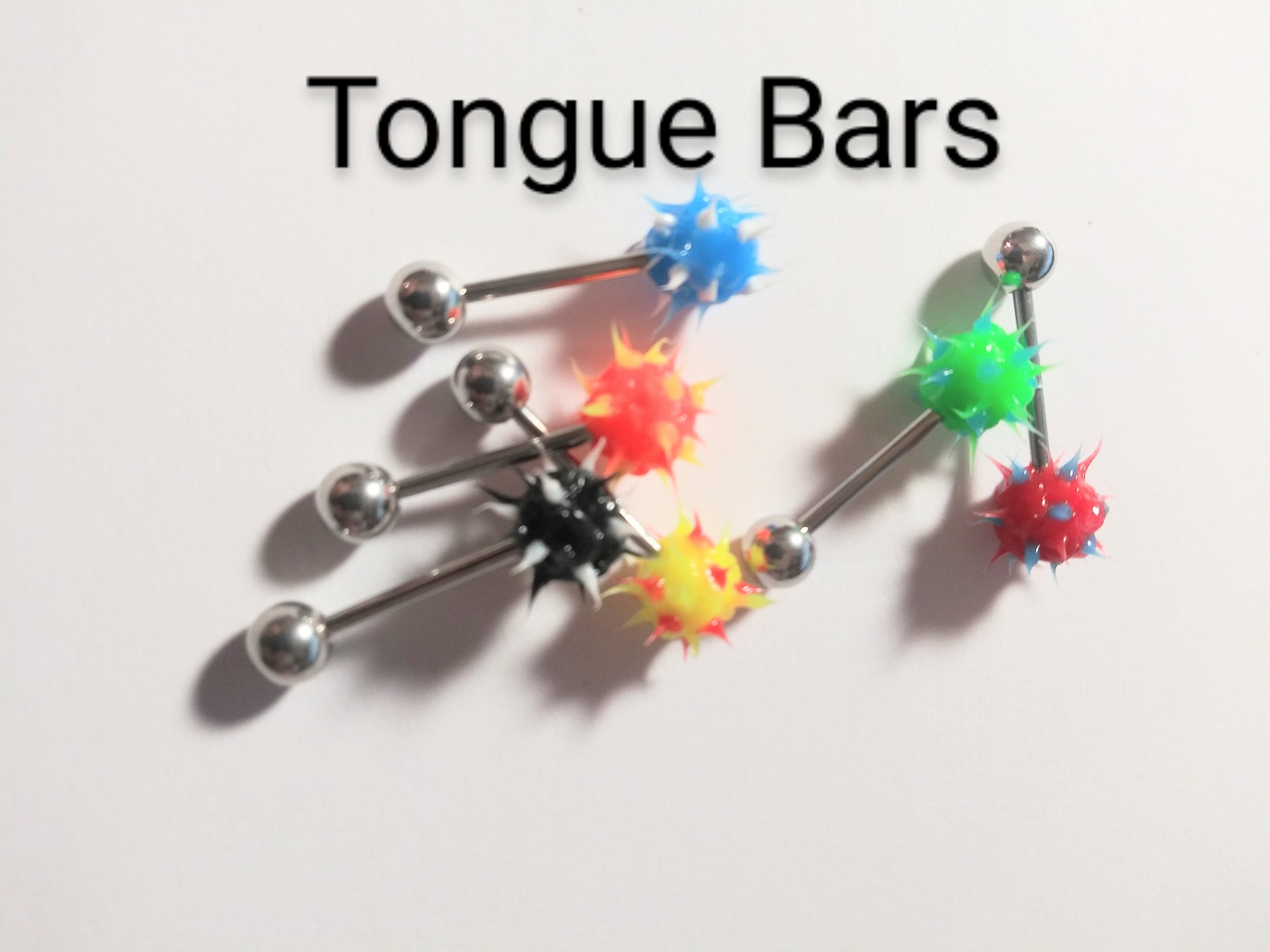 what is sex toys 14g Surgical Steel PVD Blue Vibrating Tongue Ring Barbell Tongue Piercing  Jewelry 5/8