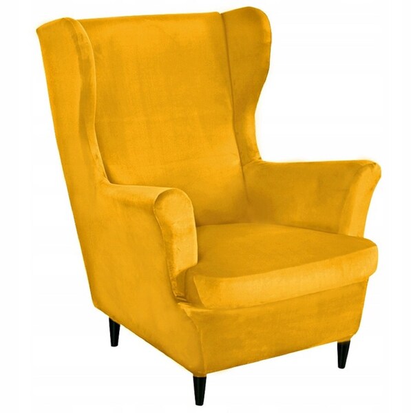 Wingback Chair Slipcover Etsy UK