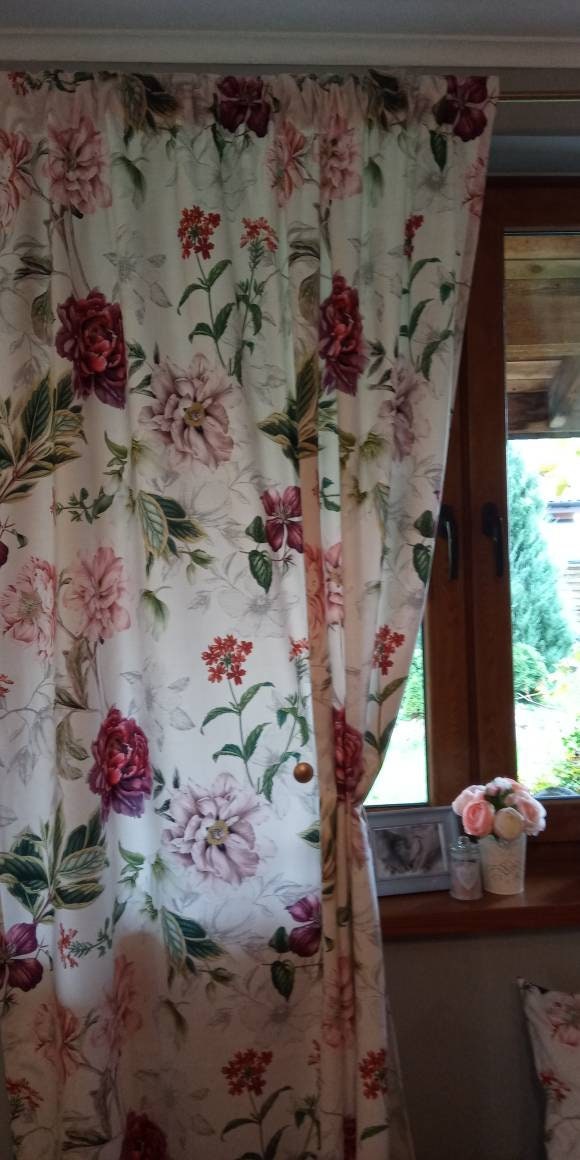 MADE TO ORDER PEONY PINK PLUSH STAIN GUARDED VELVET LINED CURTAINS BAY LONG WIDE 