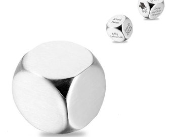Blank Stainless Steel Dice