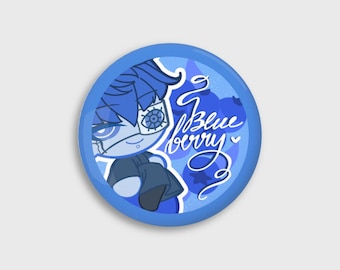 Yugamu Omokage Round Button Pin (32mm)