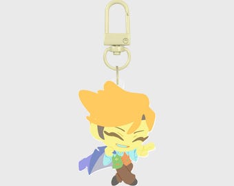 FLOWERY Acrylic Keychain