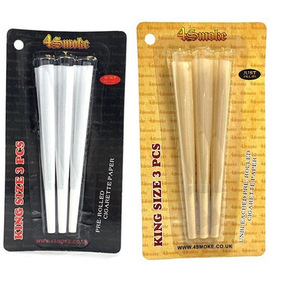 12 Pack King Size Cones Mega Pack Cones Pre Rolled Rolling Etsy