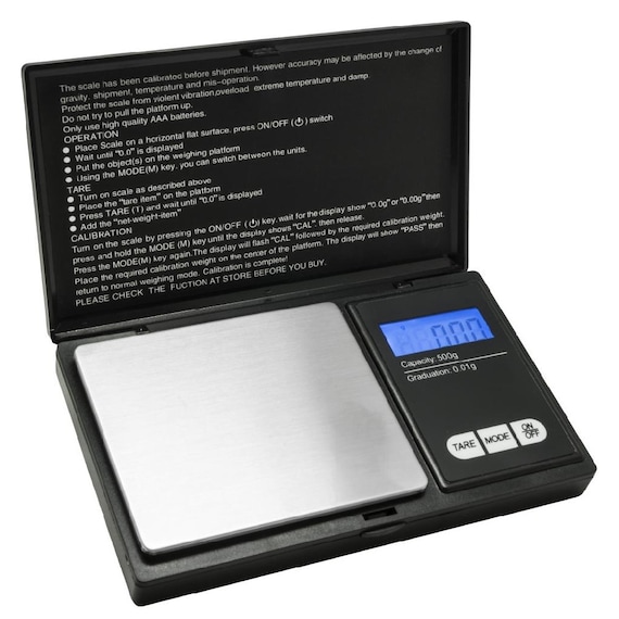 Pocket Digital Stainless Scale, 500g x 0.01g