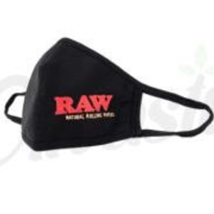Raw Washable Anti Fog Face Mask Cover Black Cotton 100% Genuine