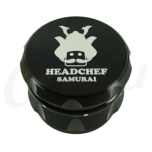 Headchef Samurai 55MM métal 4 pièces/partie rasoir dents pointues broyeur magnétique déchiqueteuse Muller