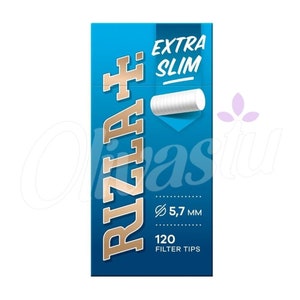 Rizla Extra Slim Filter Tips - 5 - Packs - Cigarette Filter Tips - 600 Tips