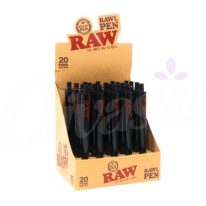 RAW Rolling Papers Pen Cone Roller "The Write way to Roll a Cone" RAWL PEN