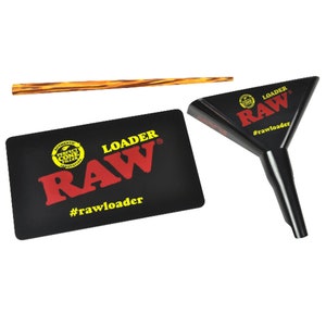 Raw Cone Lader Trichterfüller Schieber Kunststoff - King Size / 1 1/4 "+ Lean Lader
