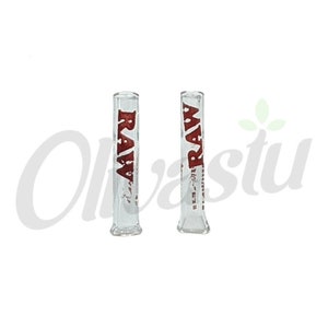 Raw / RooR Glass Filter Tip Slim - Round and Flat 6mm Mouthpiece