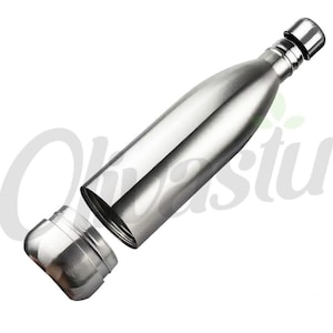 Stainless Steel Water Bottle Safe Secret Stash Can Hidden Storage Compartment