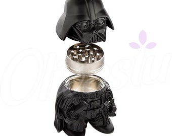 Fox Den Darth Vader Inspired 3 Piece 64Mm Zinc Alloy Herb Tobacco Grinder With P Fox Den Darth Vader Inspired 3 Piece 64Mm Zinc Alloy Herb Tobacco Grinder With P