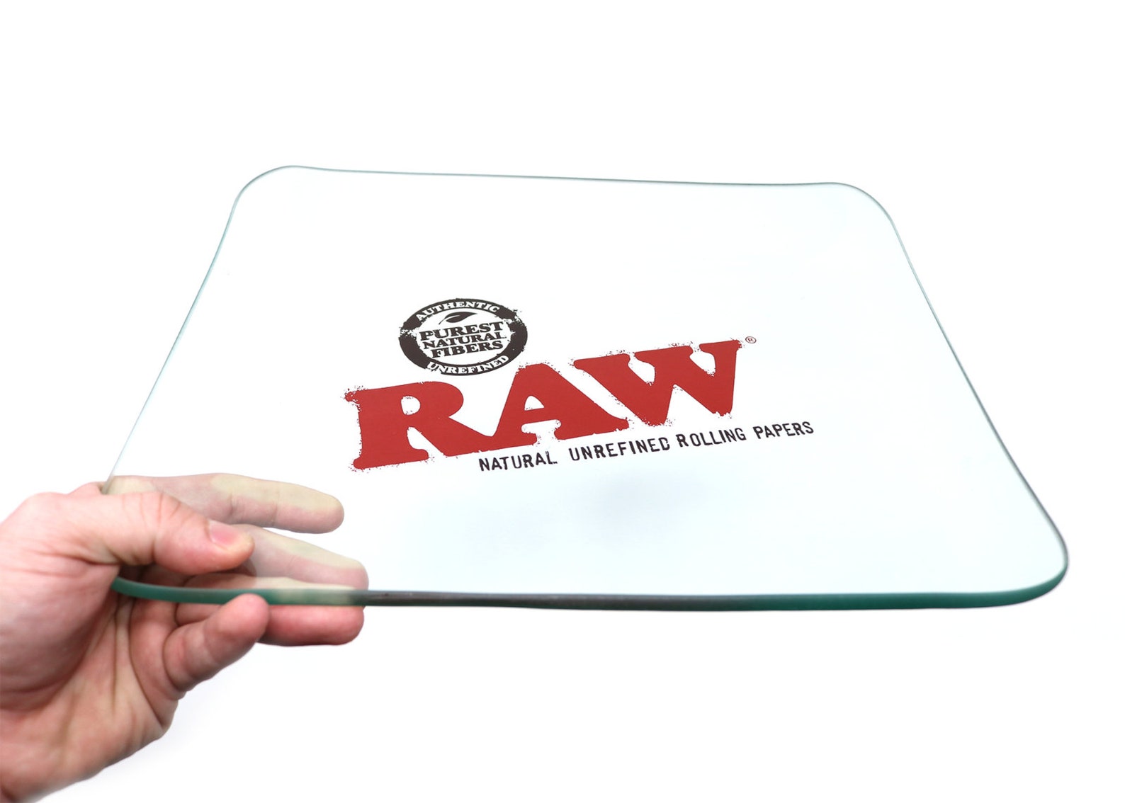 RAW Glass Rolling Tray Limited Edition Smooth Double Thick Etsy