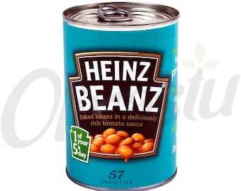 Sterling Heinz Baked Beanz Diversion Safe Secret Stash Can Verborgen opbergvak