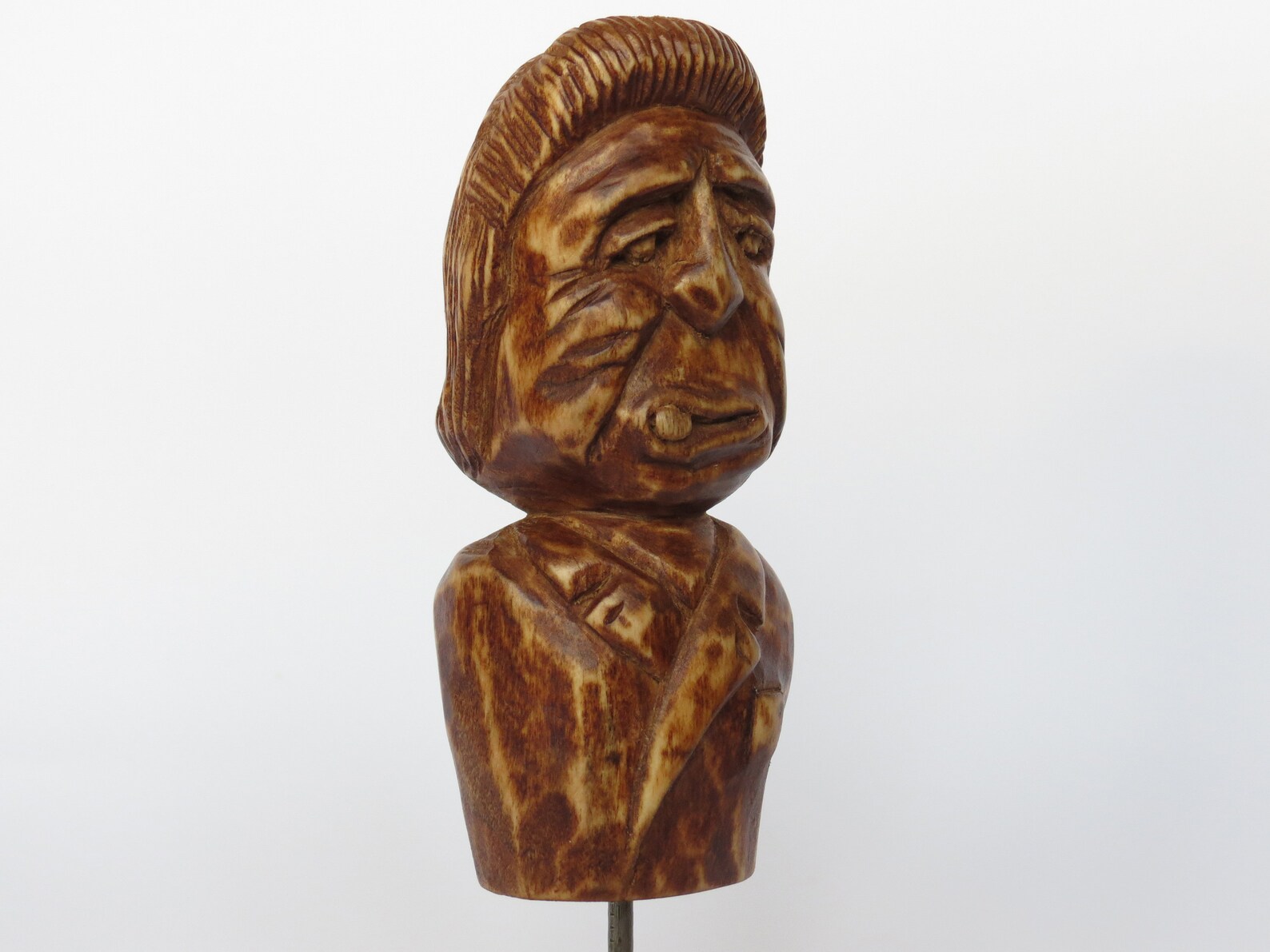 Wooden statuetable statuettewooden figurine man Etsy
