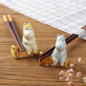 Moomin - Moonmintroll - Snorkmaiden - Brush Rest - Pen Holder - Chopstick Rest - Calligraphy Rest