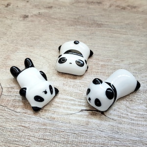 Paint Brush Rest Calligraphy Rest Brush Chopstick Holder Porcelain Cute Panda