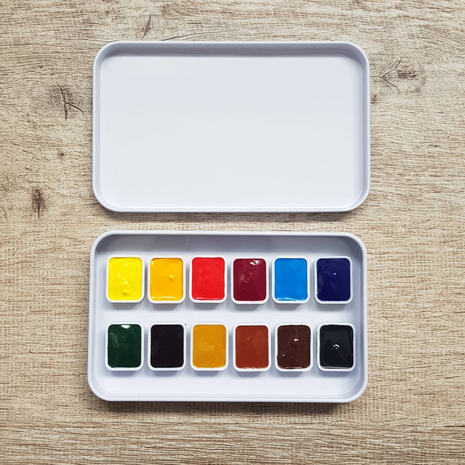 Japanese Artist Grade Watercolor Paint Set Beginner Etsy