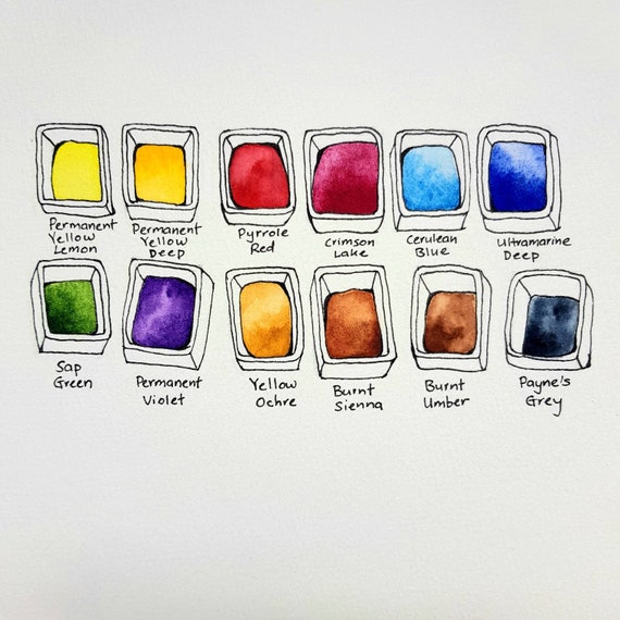 Watercolor Palette - School of Colour US