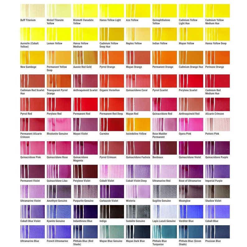 Daniel Smith Watercolor Palette Choose Your Own Colors | Etsy