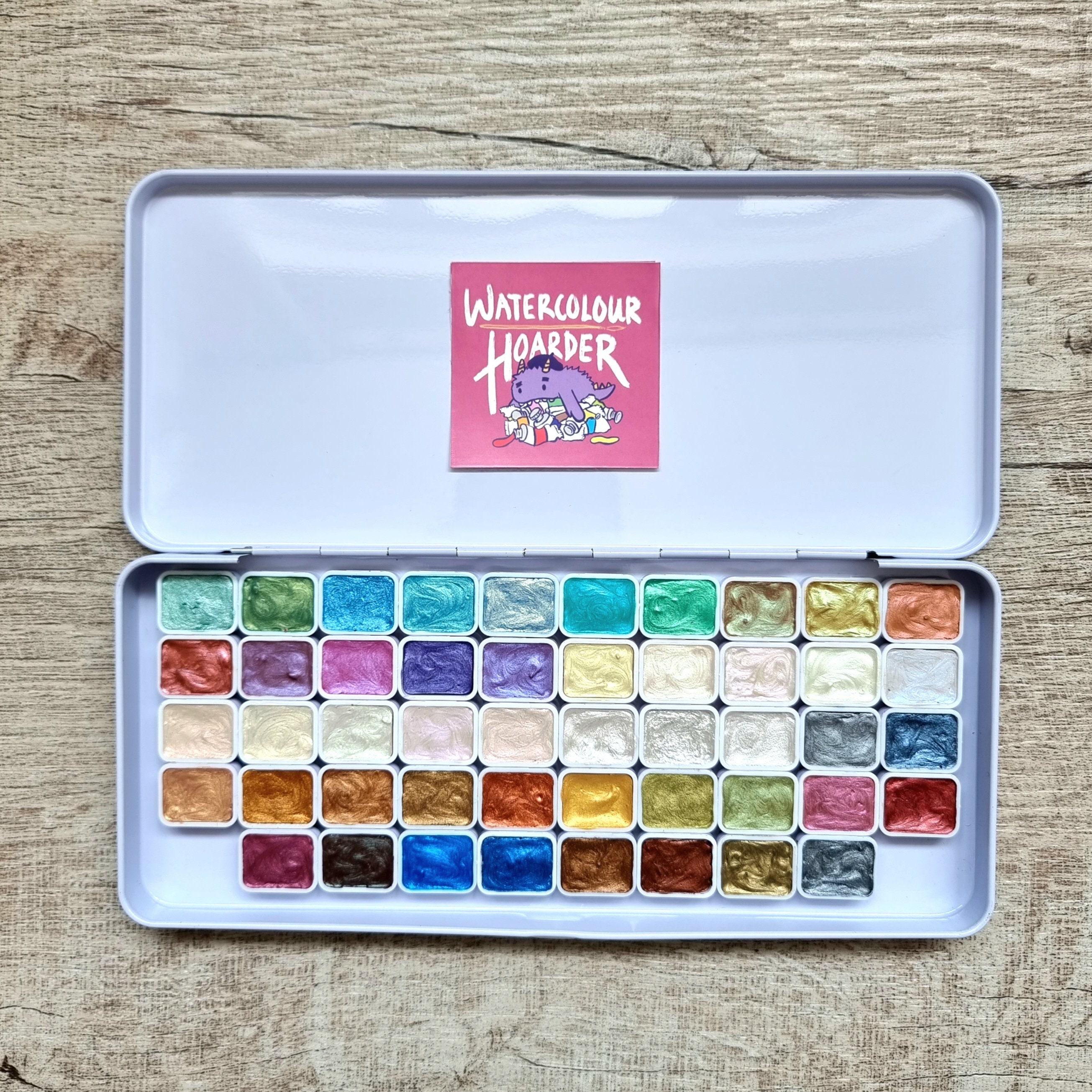 Jane Blundell the Ultimate Mixing Palette Daniel Smith Watercolor Paint Set  15 Colors 