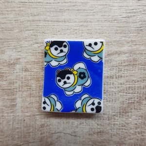 Porte-bonheur japonais - Inu Hariko - Kawaii - Porte-pinceau - Porte-baguettes - Porte-calligraphie