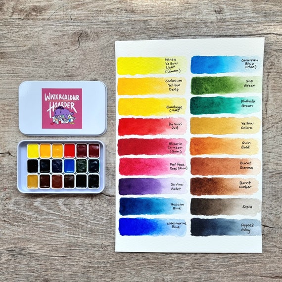 I purchased some gorgeous new metallic watercolor paints and I had