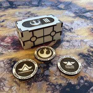 Star Wars Legion Order Tokens - Houten