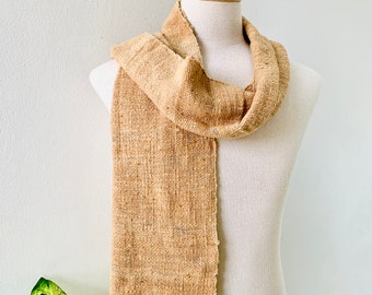 Thai Indigo Handwoven Scarf Shawl Wrap - Made from organic cotton using natural dyes