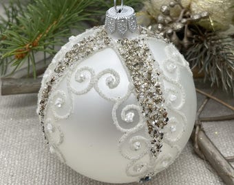 ヴィンテージガラスオーナメント6個セット – ソビエト風レトロ