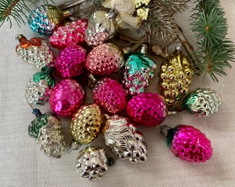 Graipe Collection Christmas Ornaments, 20 Vintage Christmas Glass