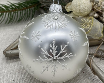 ヴィンテージガラスオーナメント6個セット – ソビエト風レトロ