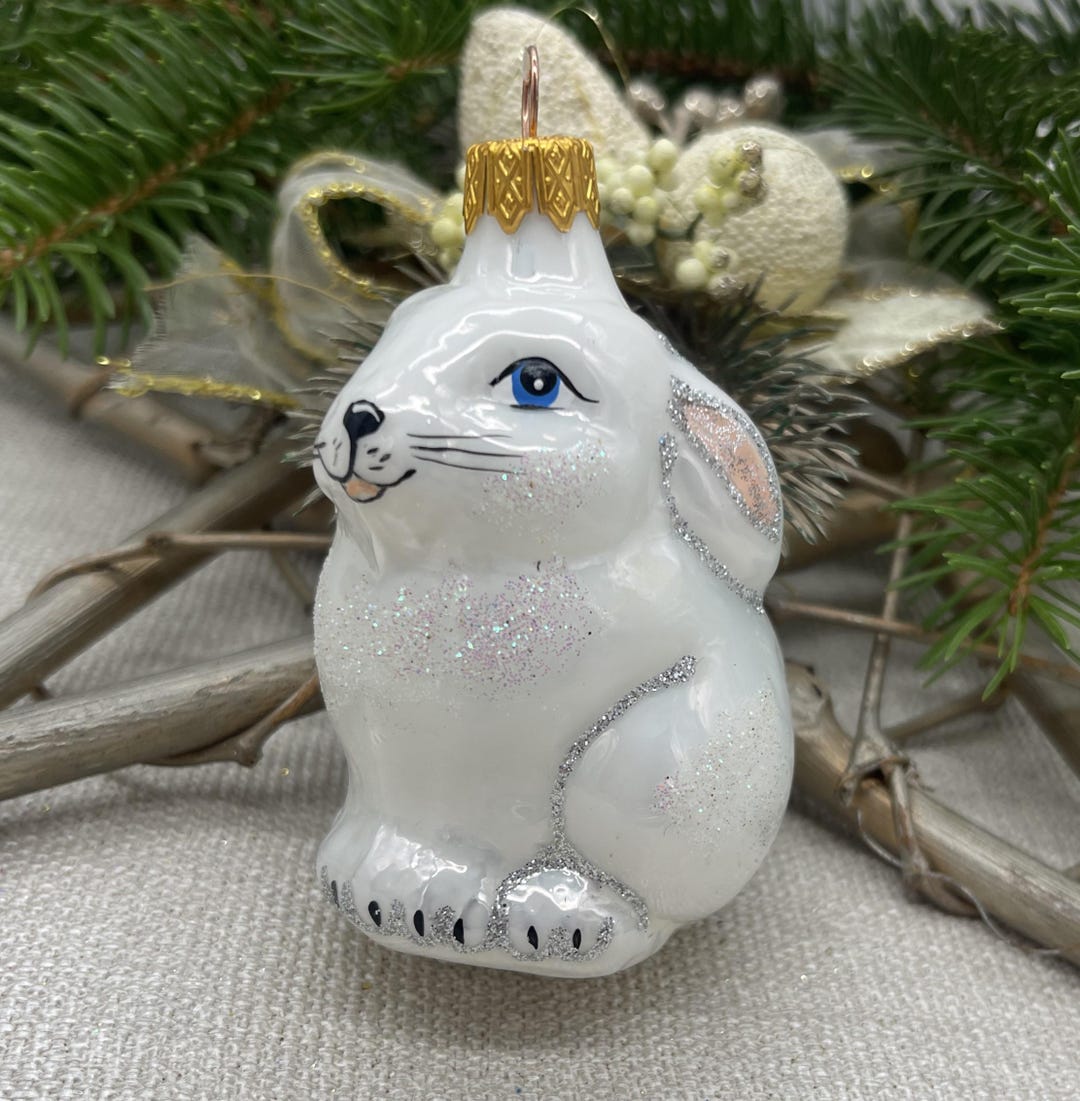 クリスマス飾り　吹きガラス　 オーナメントボー11個【オフホワイト】 クリスマス飾り 吹きガラス オーナメントボー11個【オフホワイト】