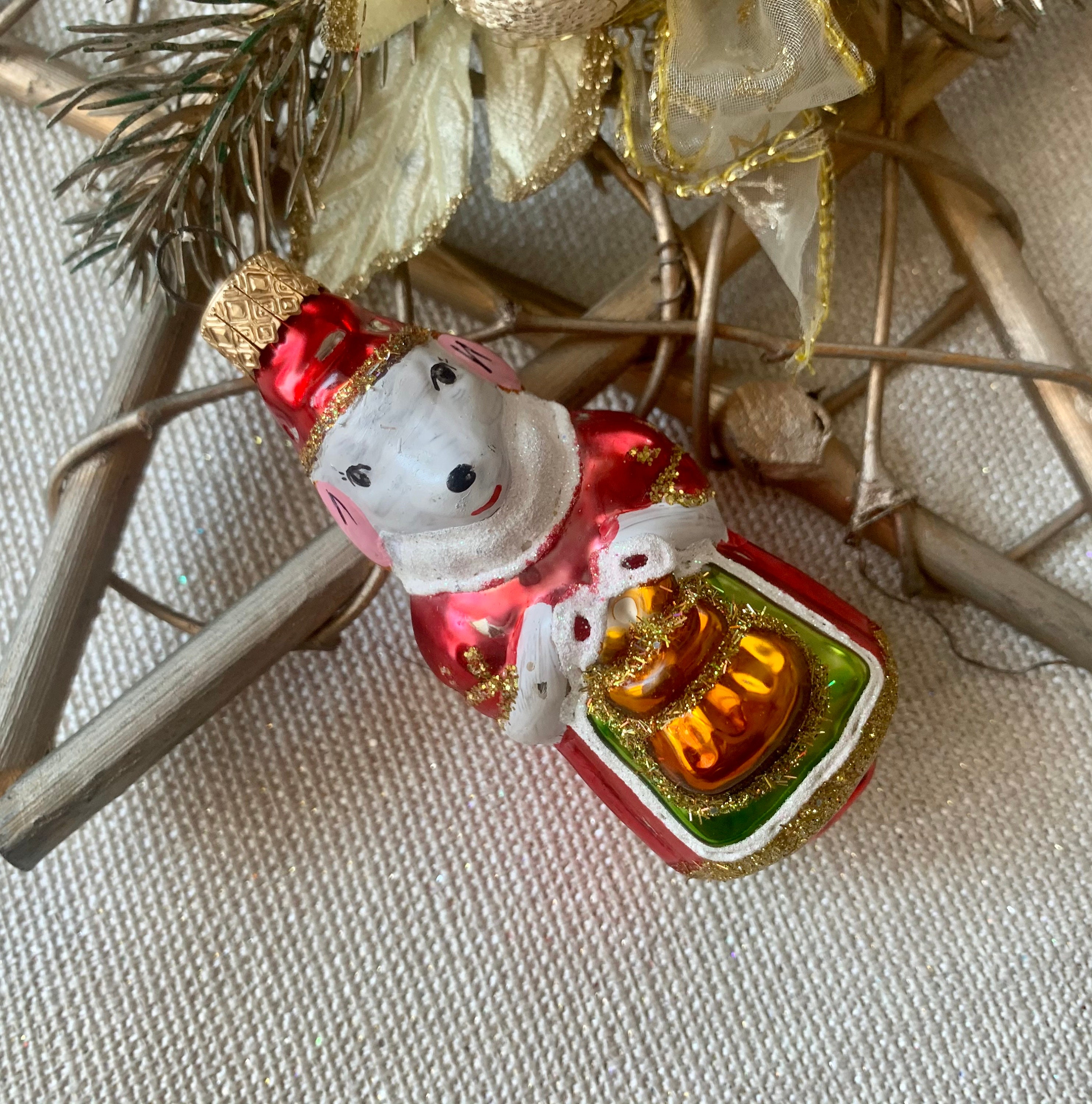Goat Christmas Ornament 