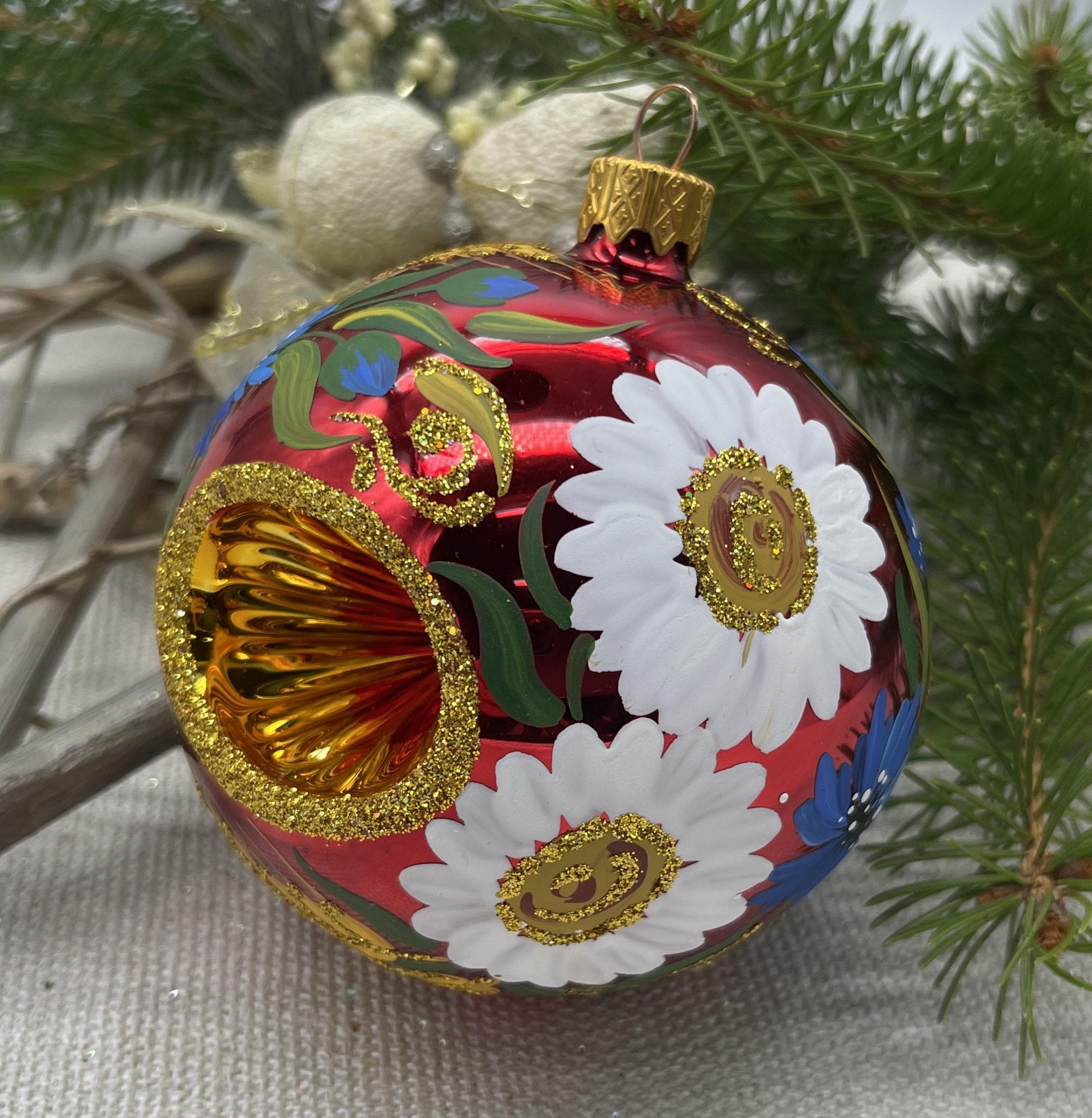 Vintage Glass Christmas Ukraine Ornaments - Etsy Canada
