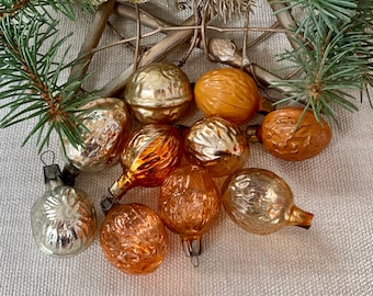 ヴィンテージ コストコ クリアガラスオーナメント 12個 クリスマスの