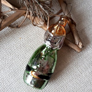 Firefighter Christmas glass ornament,Christmas tree  ornament,antique Christmas,home decor,Vintage Christmas glass ornaments,1950s Christmas