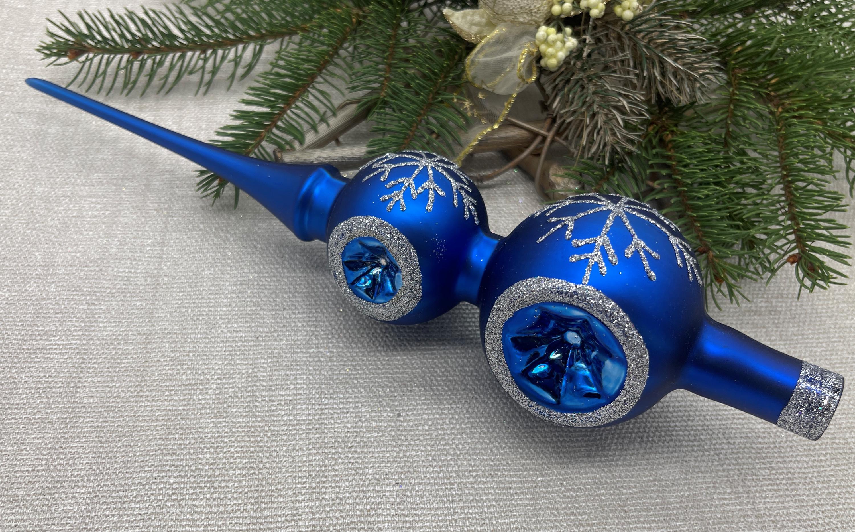 Pendentif Clochette Noël Sirène Bleue Personnalisé - Décoration Sapin Clochettes D'Amour, Ornement Fête Personnalisé