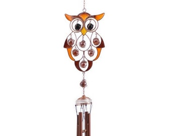 Owl Wind Chimes Etsy