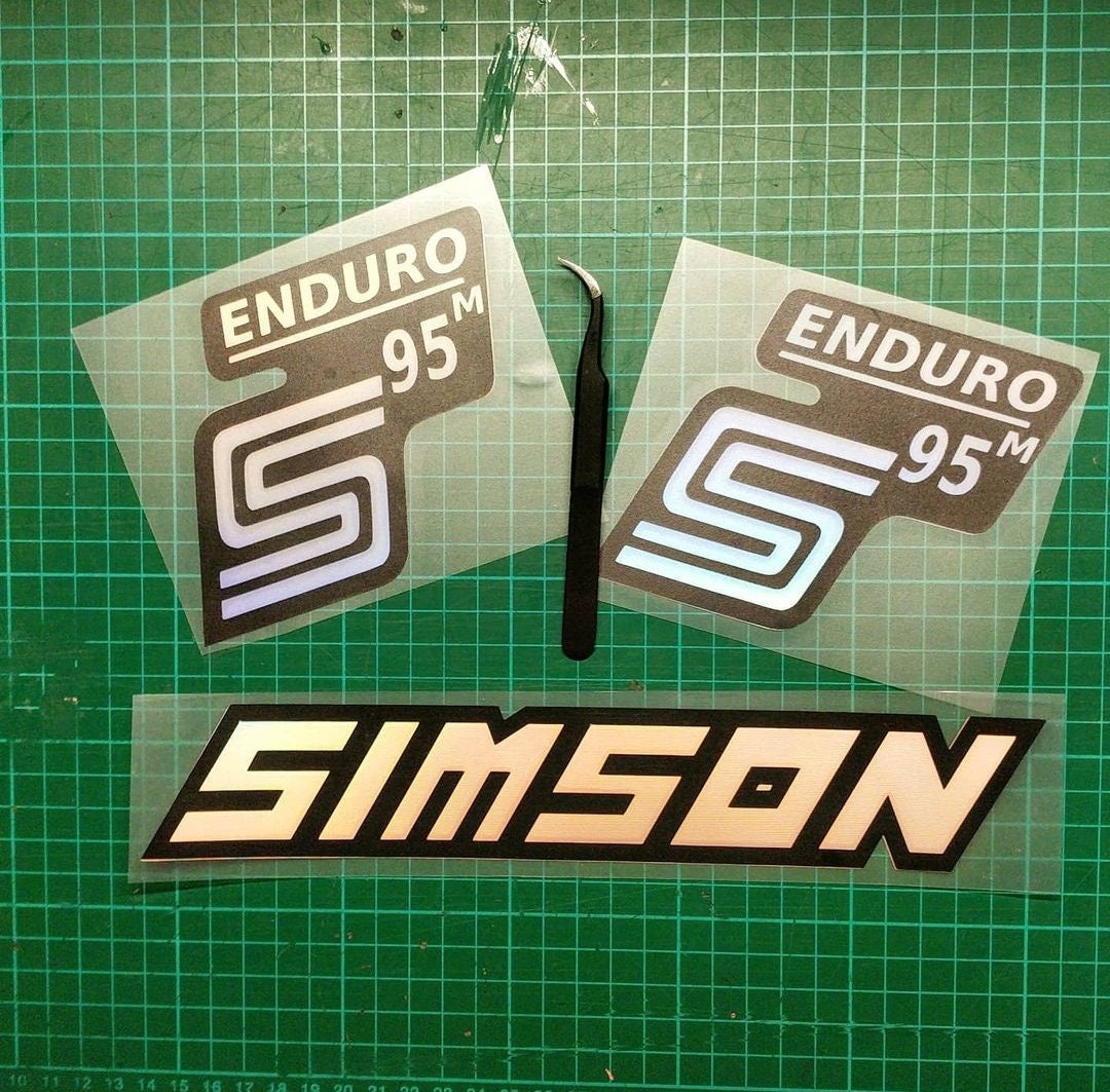 Personalisiertes Simson Aufkleber Set Sticker Vinyl - .de