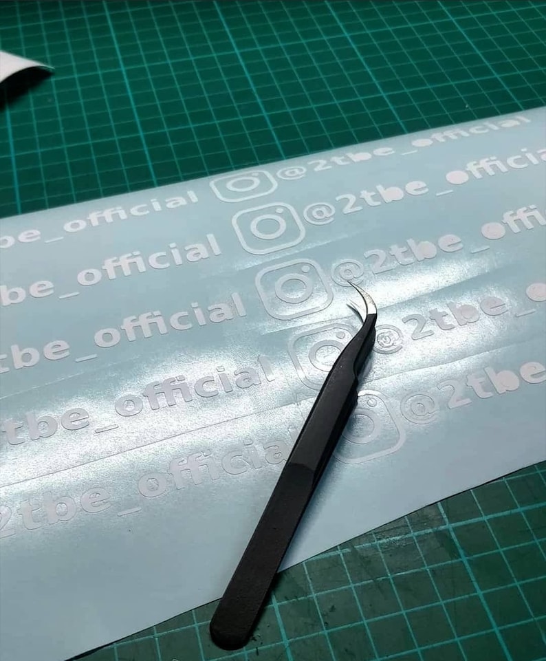 Premium Personalisierter Instagram-Name Aufkleber für Autos, Glas, Geschenke uvm... imagem 7