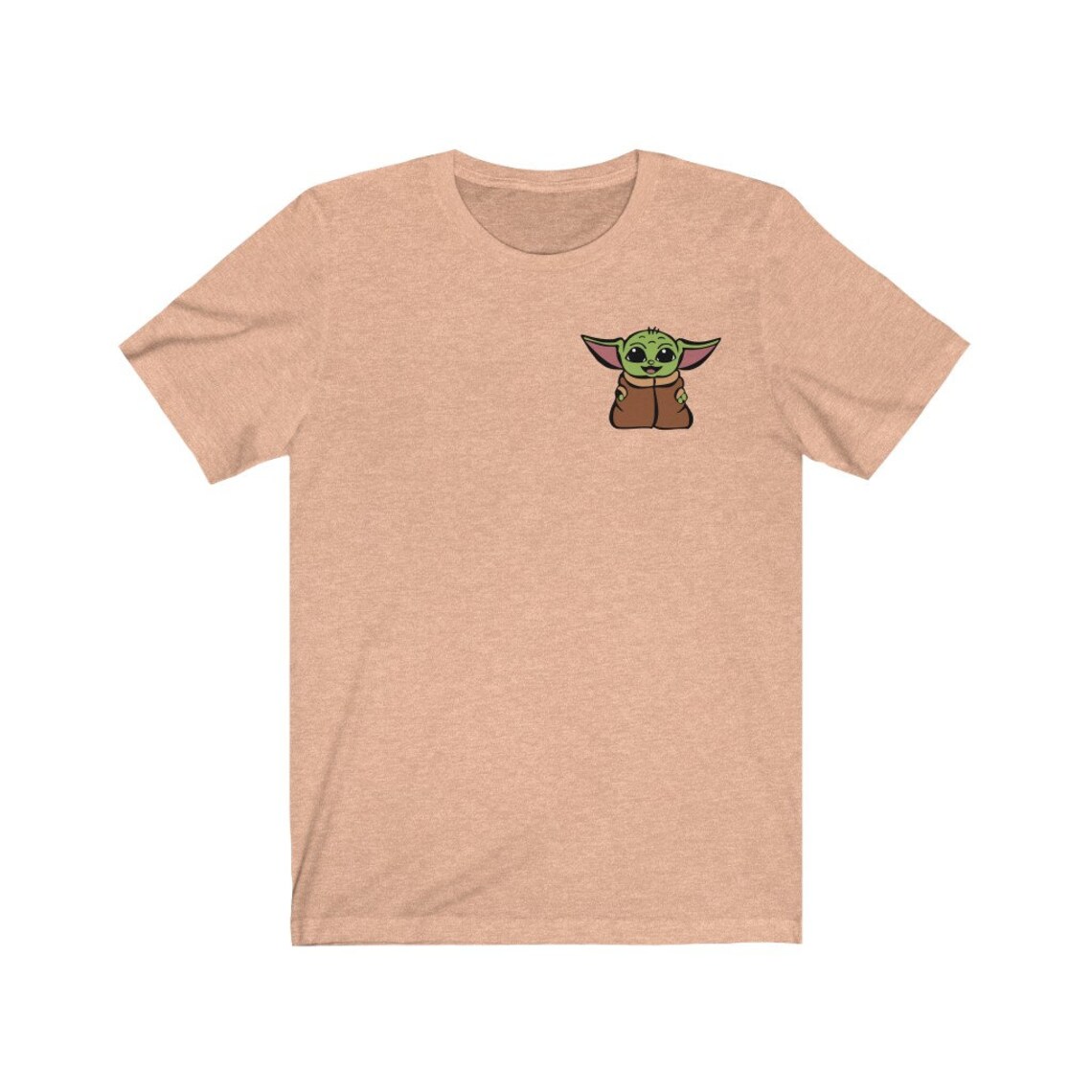 Baby Yoda Shirt Baby Yoda Cute Minimal T Shirt Mandalorian Etsy