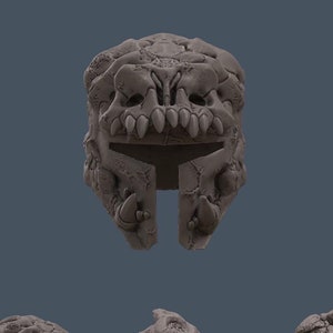 Rancor Skull Mandalorian Helmet