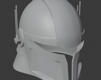 LNC / EM Madalorian Helmet "Flair Mohawk v3"